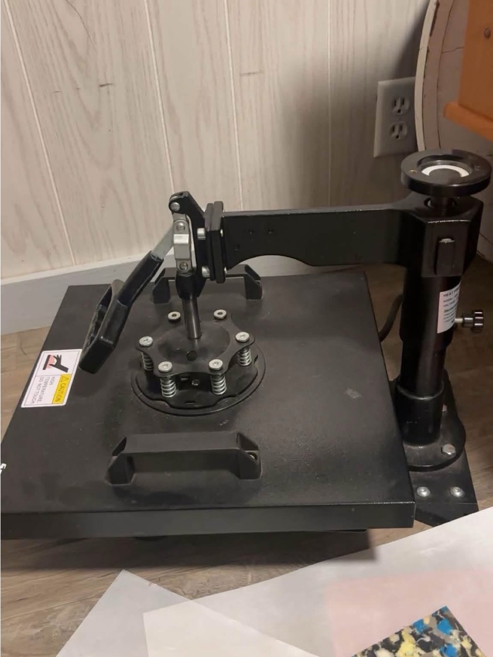 Black Heat Press Machine for Cricut